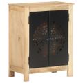vidaXL Komoda 60x35x75 cm masívne mangovníkové drevo