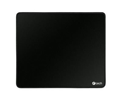 Podložka pod myš C-TECH MP-01S-BK, čierna, 240x200x4mm, obšité okraje