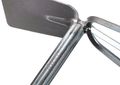 Záhradná motyčka s kypričom, dĺžka 290 mm, ergonomická rukoväť SIXTOL