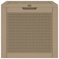 vidaXL Záhradný úložný box bledohnedý 55,5x43x53 cm polypropylén