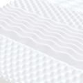 vidaXL Rozkladacia denná posteľ s matracmi žltá 90x200 cm zamat