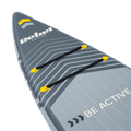 Paddleboard SUP REBEL ACTIVE RBA-4512 PRO TOURING 381x81x15 sivý