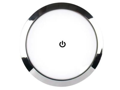 LED podhľadové svetlo do karavanu s dotykovým vypínačom, 12-24V - 18cm