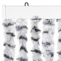 vidaXL Záves proti hmyzu sivý a tmavosivý 100x220 cm ženilka