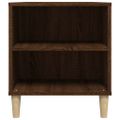 vidaXL TV skrinka hnedý dub 102x44,5x50 cm spracované drevo