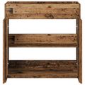 vidaXL Skriňa pod umývadlo do kúpeľne Staré drevo 78,5 x 37,5 x 81 cm