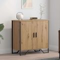 vidaXL Servírovacia skriňa Remeselný dub 78 x 35 x 74.5 cm