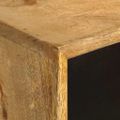 vidaXL Stôl so zásuvkami 130x50x80 cm masívne mangovníkové drevo