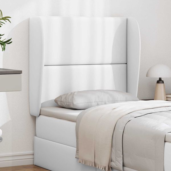 vidaXL Ušný čelník Biela 80 x 23 x 6 cm PVC