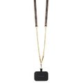 Puzdro Guess pre iPhone 15 Plus 6,7" GUHCP15MP4TDSCPW hnedé tvrdé puzdro Crossbody 4G Metal Logo
