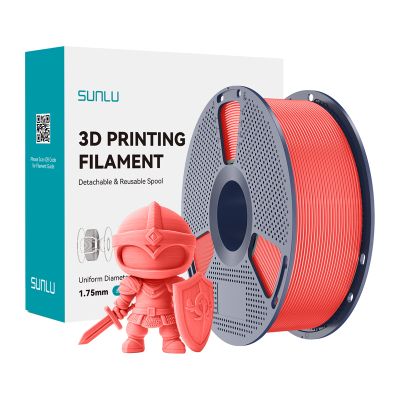 Filament Sunlu PLA+ (čerešňová farba)