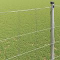 vidaXL Divoký plot Horúce zinkovanie 1000 x 150 x 0,18 cm Železo