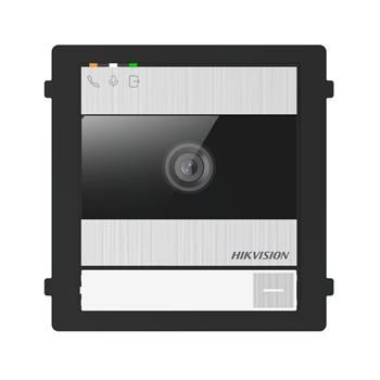 Hikvision Modul IP interkomu s 5MP kamerou; volitelná tlačítka (0/1/2); nerez