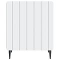 vidaXL Nočný stolík 2 ks Biela 43 x 34,5 x 52 cm Kompozitné drevo