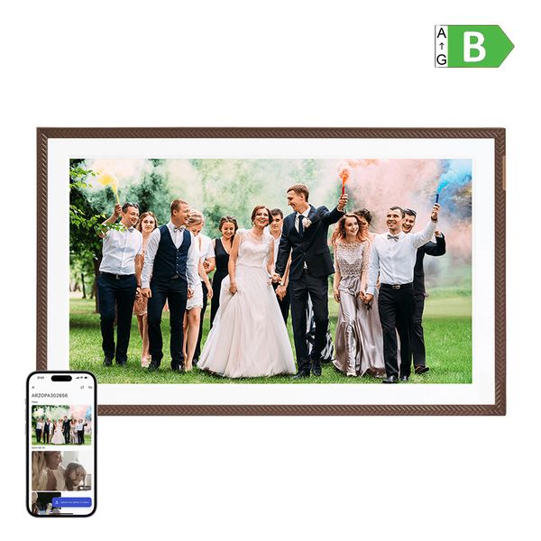 Arzopa D156 (hnedý) 15,6" digitálny fotorámik