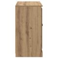 vidaXL Servírovacia skriňa 70 x 35,5 x 67,5 cm Remeselný dub