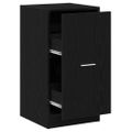vidaXL Lekárenský kabinet Čierny dub 40 x 41 x 77.5 cm