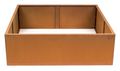 Vyvýšený záhon G21 102 x 32 x 102 cm, Corten