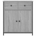 vidaXL Komoda sivá sonoma 70x30x80 cm kompozitné drevo