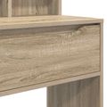 vidaXL Toaletné stolíky do spálne Sonoma dub 80 x 39,6 x 135 cm