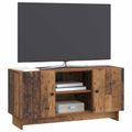 vidaXL TV skrinka 102 x 34,5 x 50 cm Staré drevo Kompozitné drevo