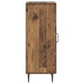 vidaXL Servírovacia skriňa Staré drevo 33 x 34,5 x 89,5 cm