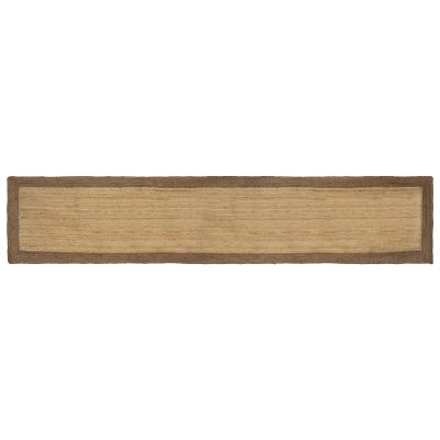 vidaXL Kusové koberce Sivá 80 x 400 cm Juta