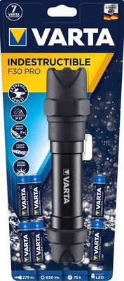 Varta Indestructible 6W LED F30 Light 6xAA
