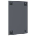 vidaXL Nástenné zrkadlo Obdĺžnikový 50 x 80 cm tvrdené sklo