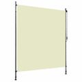 vidaXL Vonkajšia zatemňovacia roleta krémová 200x270 cm