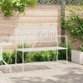 vidaXL Záhradná lavička 2 -Seater 103,5 x 51,5 x 90 cm Oceľ