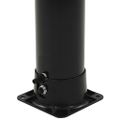 vidaXL Solárna sprcha čierna 196 cm 40 l
