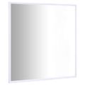 vidaXL Zrkadlo biele 60x60 cm