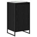vidaXL Servírovacia skriňa Čierny dub 43 x 36 x 75,5 cm