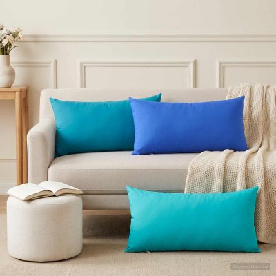 vidaXL Poťah na podložku 6 pcs HEERLEN Královská modrá 40 x 70 cm
