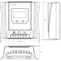 Solárny regulátor MPPT Lumiax MT2075, 12–24 V/20 A