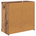 vidaXL Highboard Staré drevo 70 x 35,5 x 67,5 cm Kompozitné drevo
