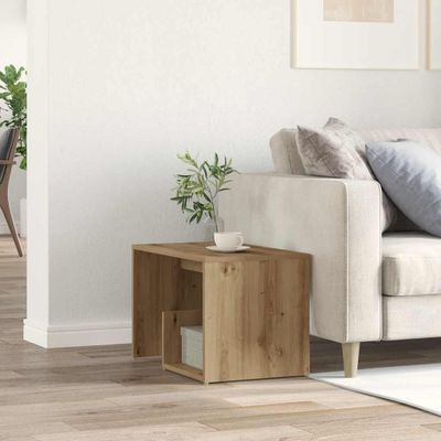 VidaXL Príručný stolík Artisan Dub 59x36x38 cm Upravené drevo