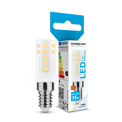 Modee Lighting LED Special Ceramic keramická žiarovka E14 3,5W studená biela (ML-E14S6000K3.5WN)