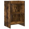 vidaXL Nočné stolíky Dymový dub 40 x 30 x 60 cm Kompozitné drevo