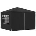 vidaXL Párty stan 3x3 m, antracitový