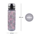 Tritanová fľaša pre deti Panda 500 ml