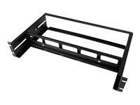 Startech 2U DIN Rail Kit for Standard 19" Rack - Adjustable Depth Rackmount DIN Rail with Top Hat, Mini, G Rails (ADJDINKIT) - Sada koľajníc skrine - čierna - 2U - 19" - pre P/N: RK12OD2, RK2537BKM, RK3236BKF, RK4236BKB, RK4242BK24, RK4242BK30, RK4OD, RKQMCAB12V2
