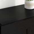 vidaXL Závesná skrinka 2 ks Čierny dub 69,5 x 34 x 90 cm