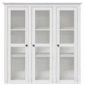 vidaXL Komoda BODO biela 115x43x200,5 cm borovicový masív