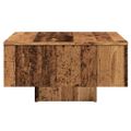 vidaXL Konferenčný stolík staré drevo 60x60x31,5 cm kompozitné drevo