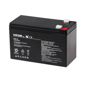Olověná batéria 12V / 9Ah VIPOW bezúdržbový akumulátor
