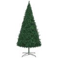 vidaXL Vianočný stromček Zelená 400 cm PVC