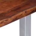 vidaXL Konferenčný stolík, nepravidelné hrany 115x60x40 cm, akácia