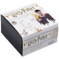 Strieborné náušnice Harry Potter - Blesk a okuliare (Ag 925)